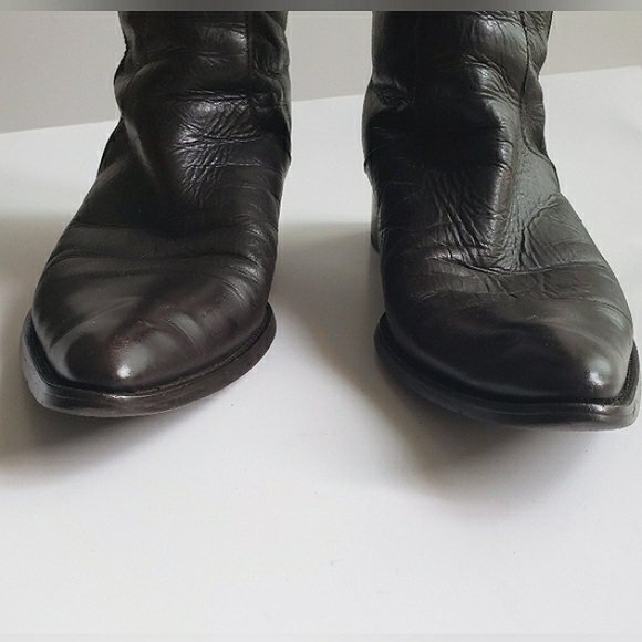 Browns | Leather Knee High Boots - Picture 4 of 13